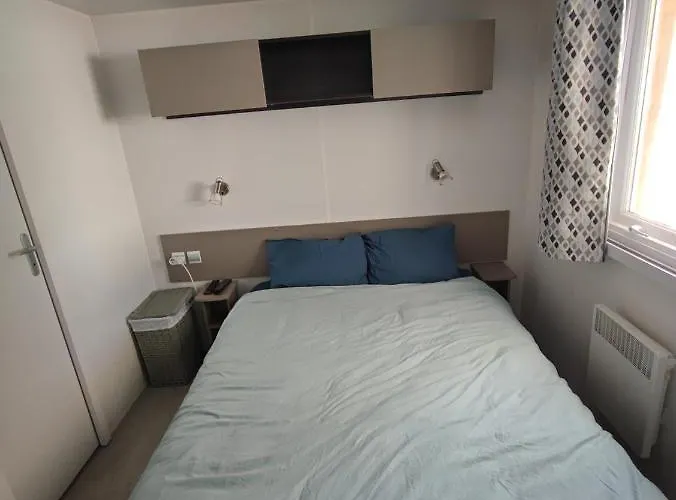 Mobilhome 741 Les Charmettes,3ch,2sdb,lave Linge,lave Vaisselle,clim,2wc Parque de Campismo Les Mathes