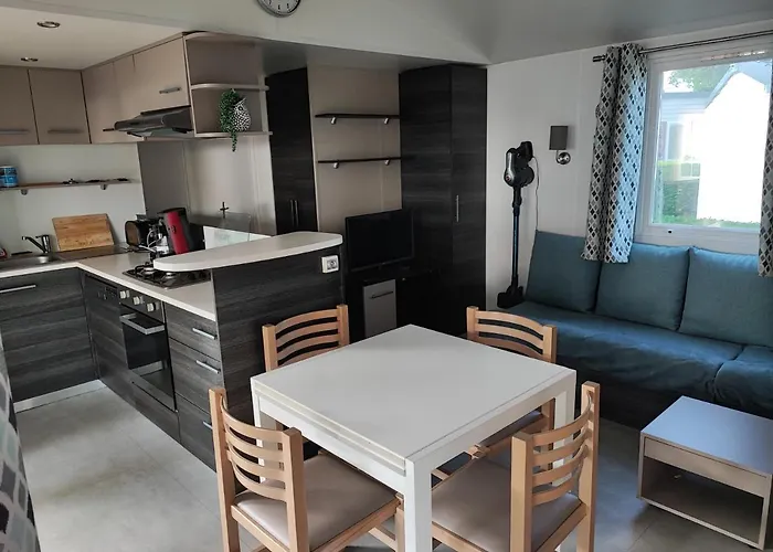 Mobilhome 741 Les Charmettes,3ch,2sdb,lave Linge,lave Vaisselle,clim,2wc Les Mathes